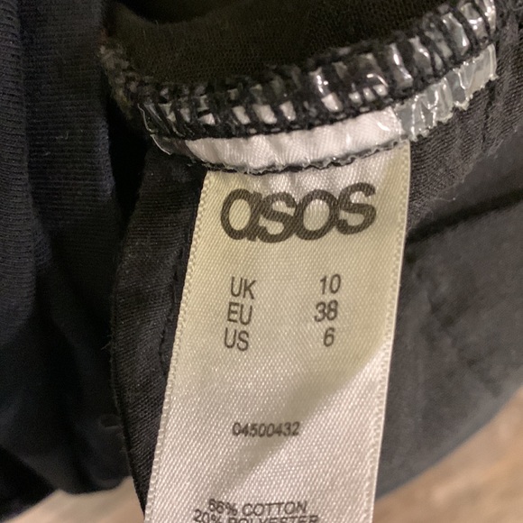 ASOS Maternity Black Skinny Jeans Size 6 - Picture 3 of 4
